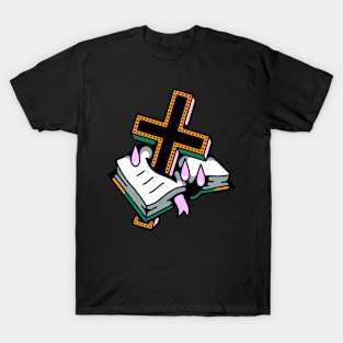 Cross book T-Shirt